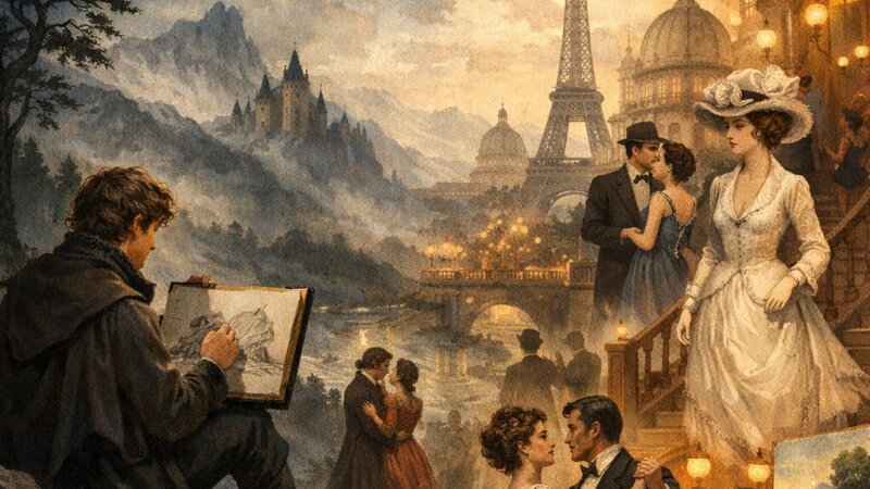 Evolución cultural del Romanticismo a la Belle Époque en Europa