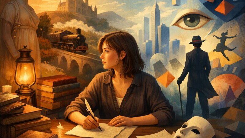 Evolución de los movimientos literarios entre el siglo XIX y XX