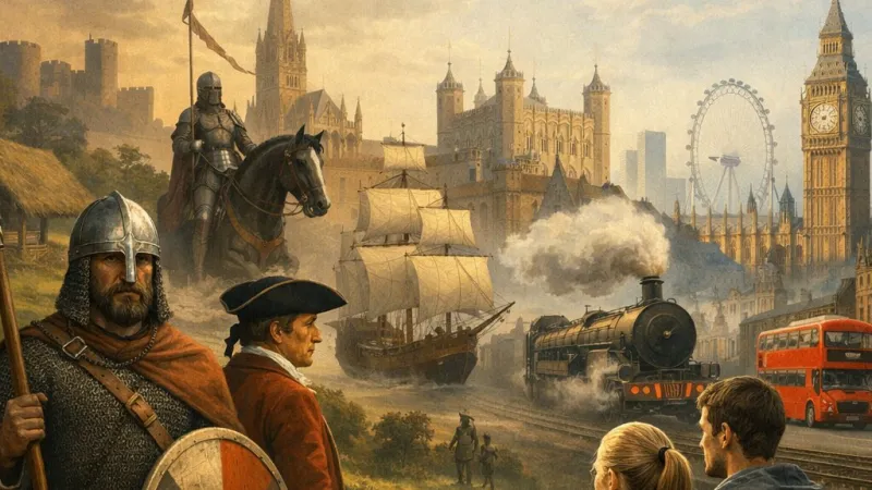 Evolución histórica de Inglaterra: De sus orígenes a la actualidad