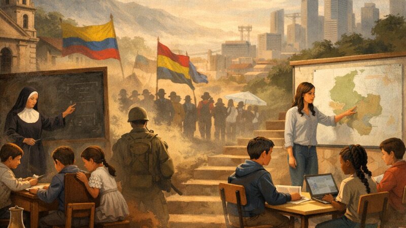 Evolución histórica del sistema educativo en Colombia