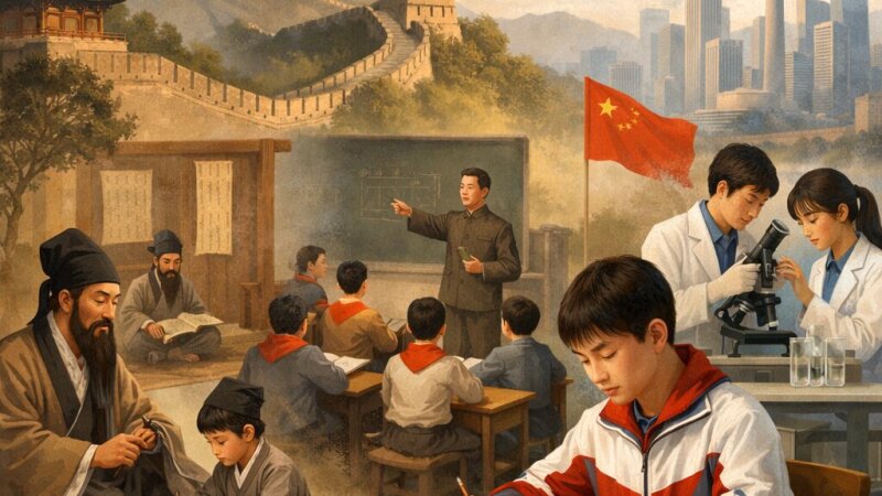 Evolución histórica y social de la educación en China