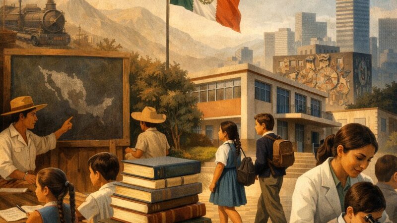 Evolución y desafíos de la educación en México durante el siglo XX