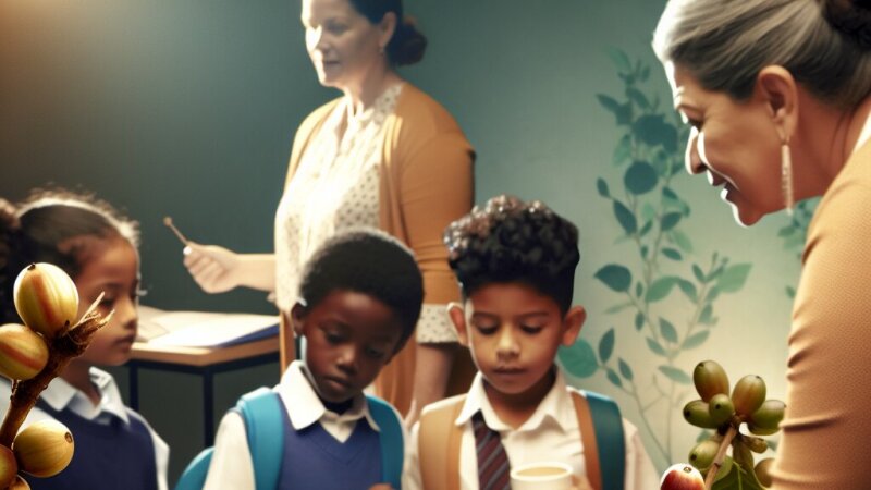 Experiencias, emociones y aprendizajes al enseñar sobre la planta de café a niños de transición como licenciada en educación infantil