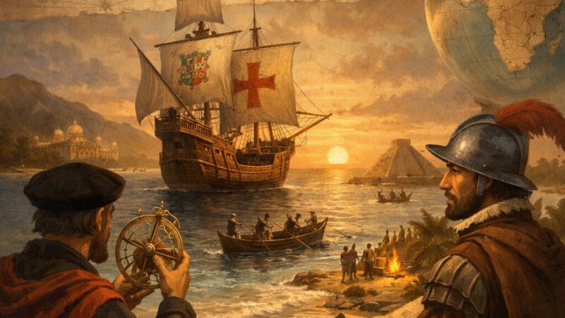 Exploraciones de Portugueses y Españoles: Origen y Impacto Histórico