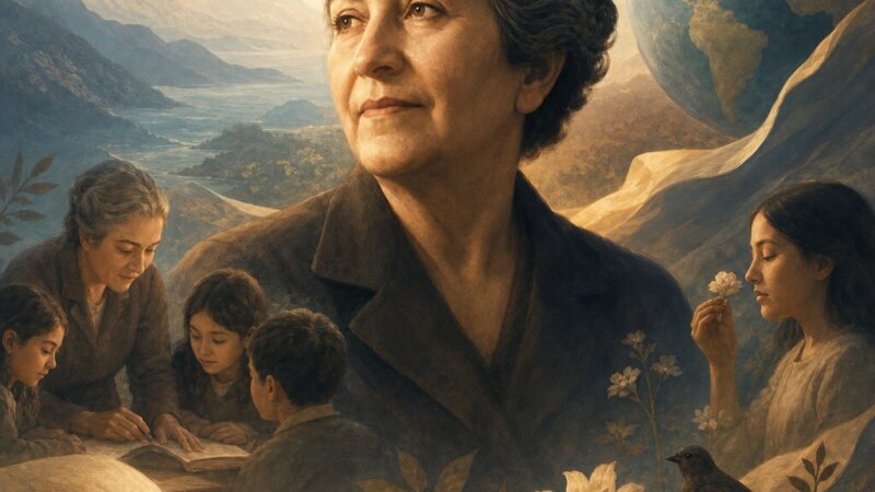 Gabriela Mistral: poesía, educación y legado universal