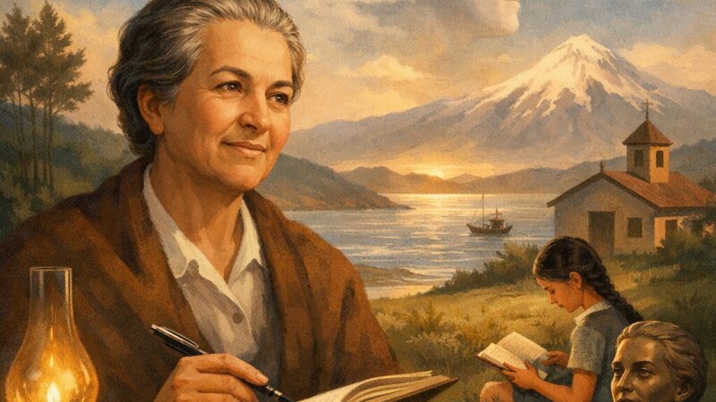 Gabriela Mistral: Vida y legado de una poeta fundamental de Latinoamérica