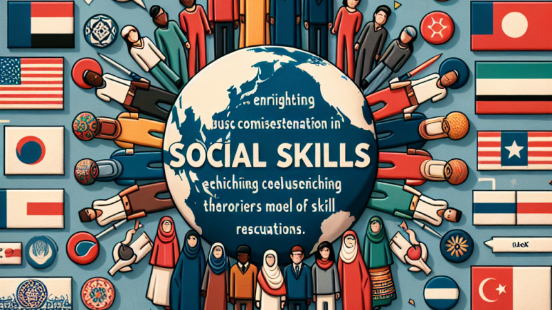 Habilidades sociales en contextos de diversidad cultural: Introducción a las habilidades sociales y su importancia en la interacción humana, concepto de diversidad cultural y su relevancia en las relaciones interpersonales, teorías y modelos de...