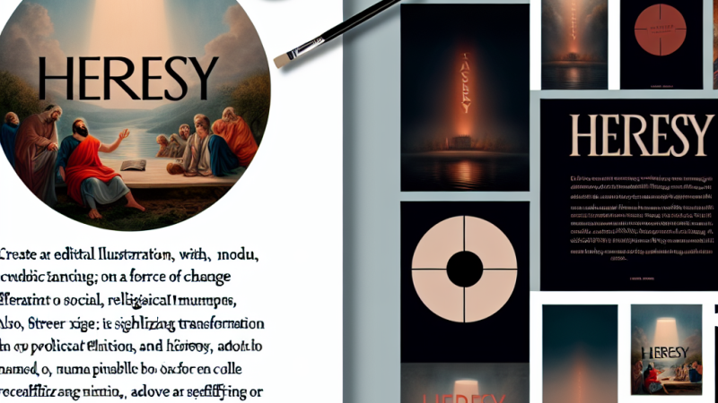 Herejía: origen, impacto y relevancia en la historia religiosa