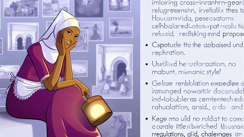 Historia de Malika, empleada de hogar en Ceuta: Legislación laboral para empleadas de hogar transfronterizas