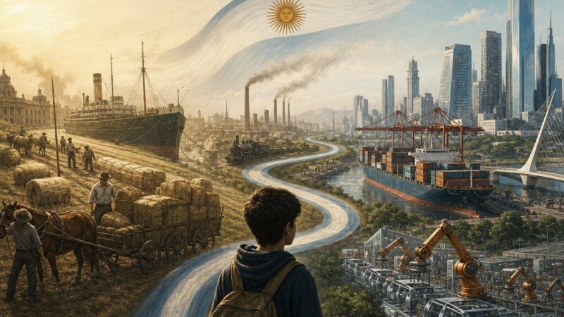 Historia económica argentina: etapas, cambios y consecuencias