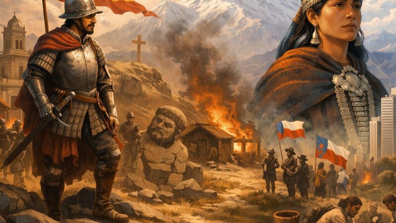 Impacto y legado del colonialismo en la historia de Chile