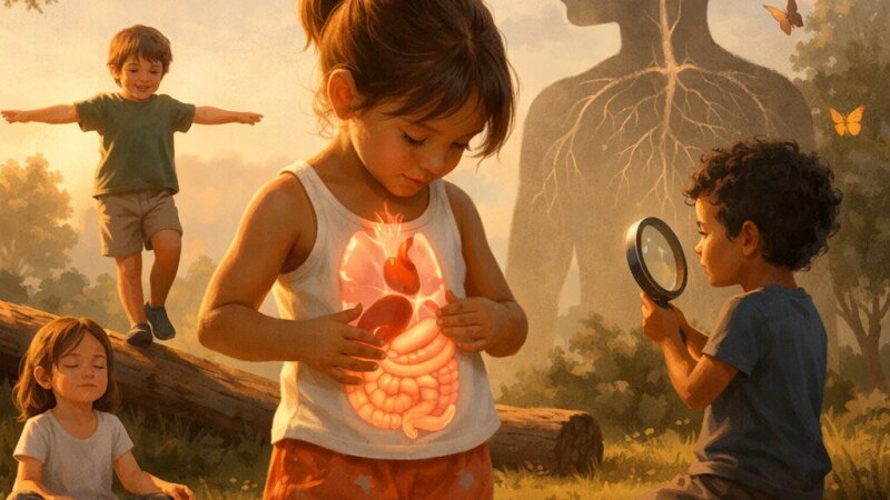 Importancia del conocimiento del cuerpo en el desarrollo infantil