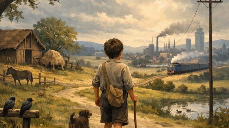 Infancia y tradición rural frente al progreso en El camino de Miguel Delibes