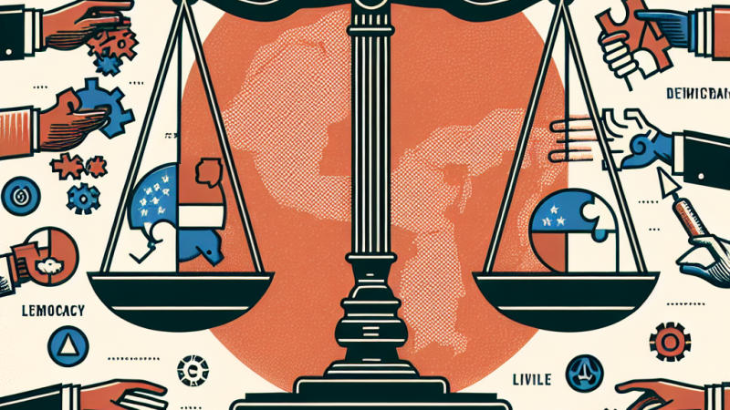 Influencia de la izquierda y la derecha en la democracia