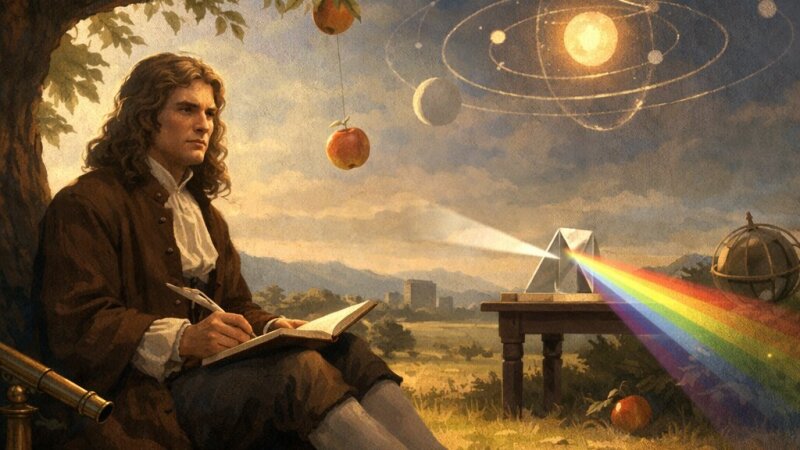 Isaac Newton: Vida, legado y aportes que transformaron la ciencia