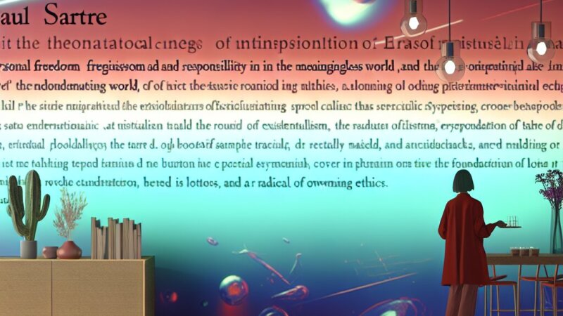 Jean-Paul Sartre: Explorando la libertad y responsabilidad en la existencia humana