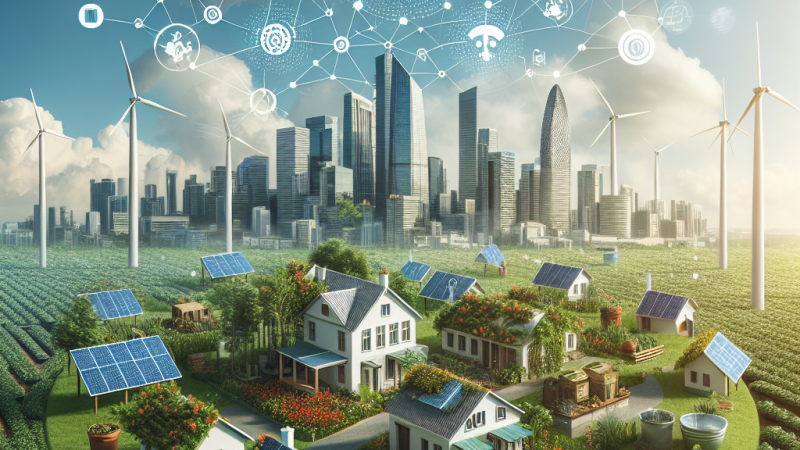 Justificación del uso de tecnologías actuales como la biomasa, paneles solares, turbinas eólicas, Internet de las cosas y blockchain en un proyecto simulador de ciudad ecológica