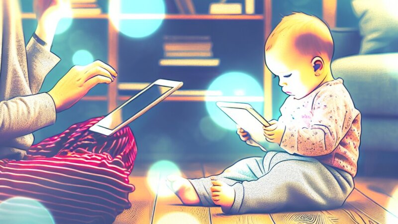 La afectación psicológica del uso temprano de smartphones y tablets en niños pequeños...