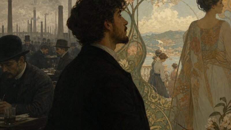 La alegría que pasa de Santiago Rusiñol: análisis literario