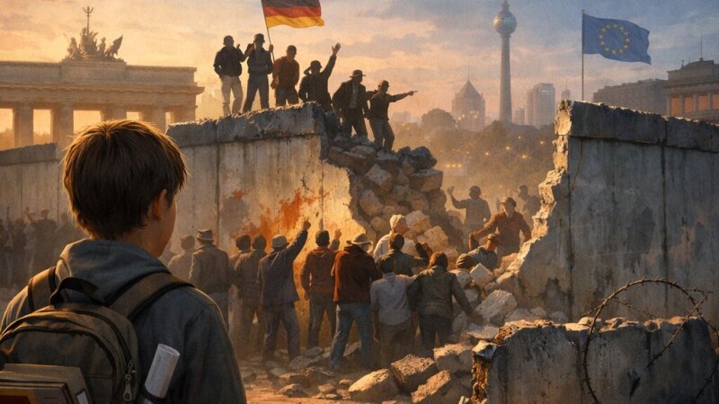 La caída del Muro de Berlín: cambio histórico y símbolo de libertad