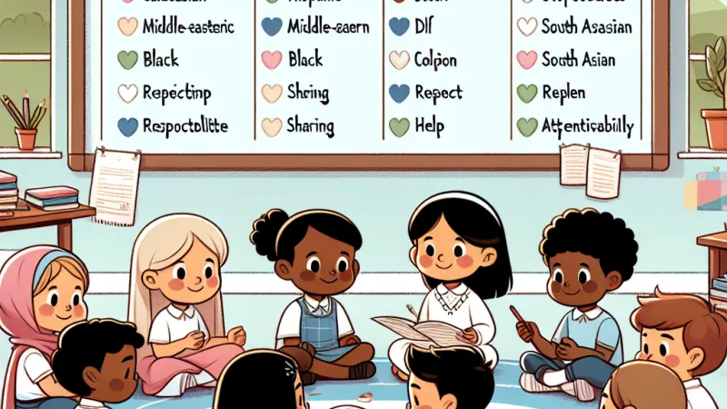 La convivencia, la educación en valores y la resolución de conflictos a través del PAT: el decálogo de normas del aula