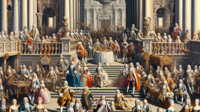 La corte de Felipe V