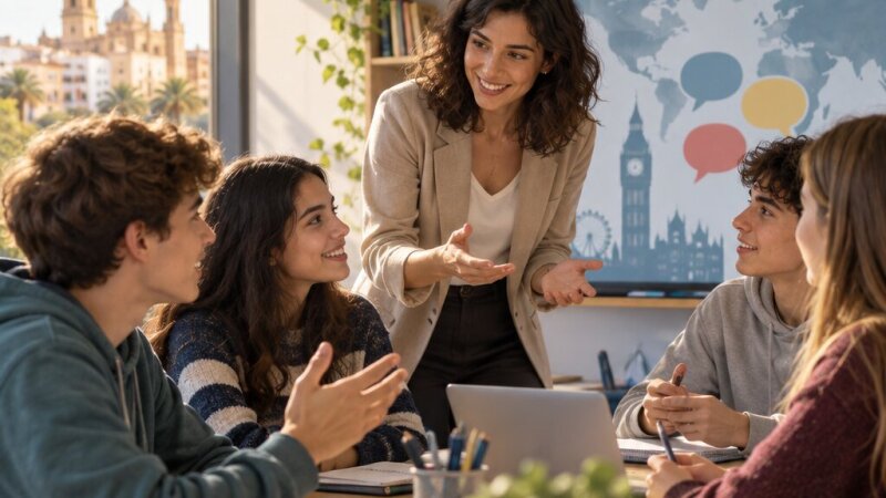 La enseñanza del inglés en España: comunicación y aprendizaje