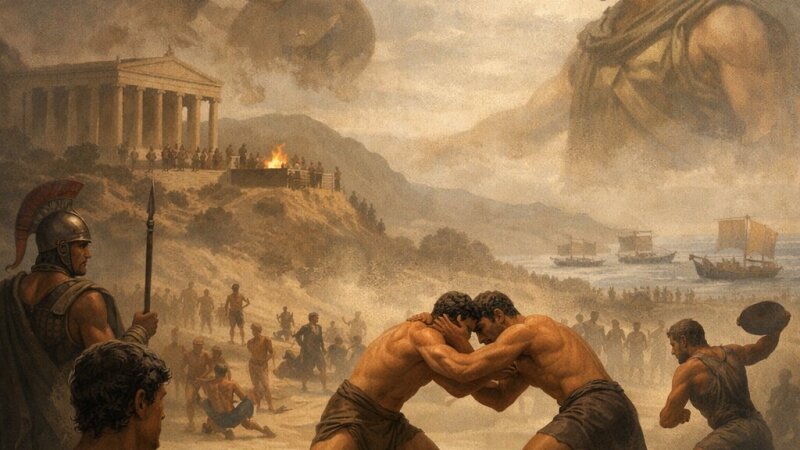 La Ilíada de Homero: la importancia de la competición física en la Grecia antigua
