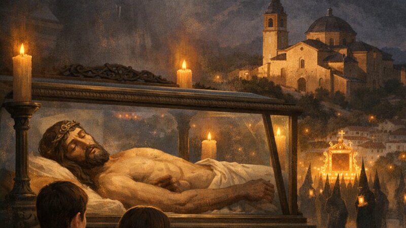 La leyenda del Cristo del Sepulcro y su devoción en Yecla