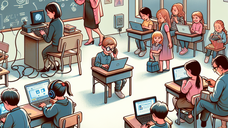 La problemática de la brecha digital en el aula de educación primaria