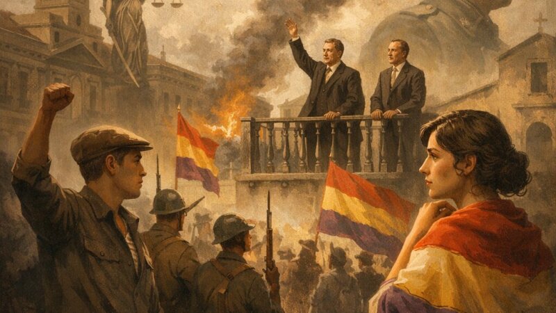 La Segunda República Española: historia, reformas y conflictos clave