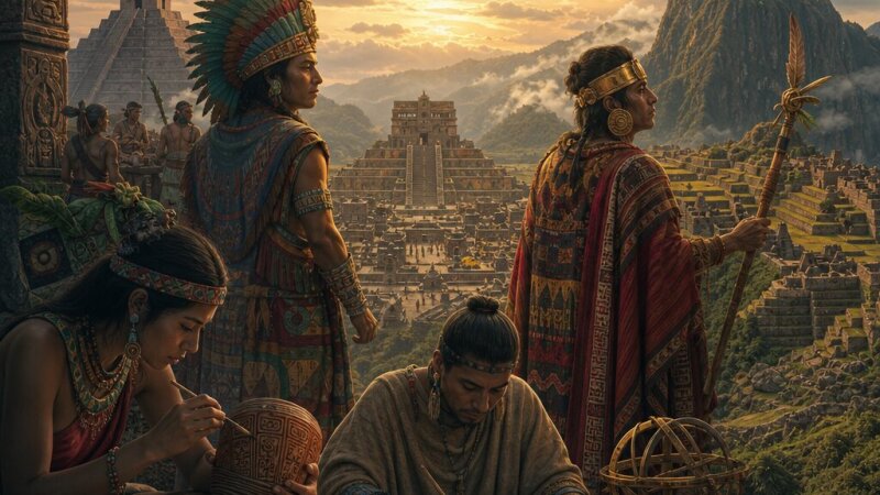 Las culturas precolombinas: civilizaciones de América antigua