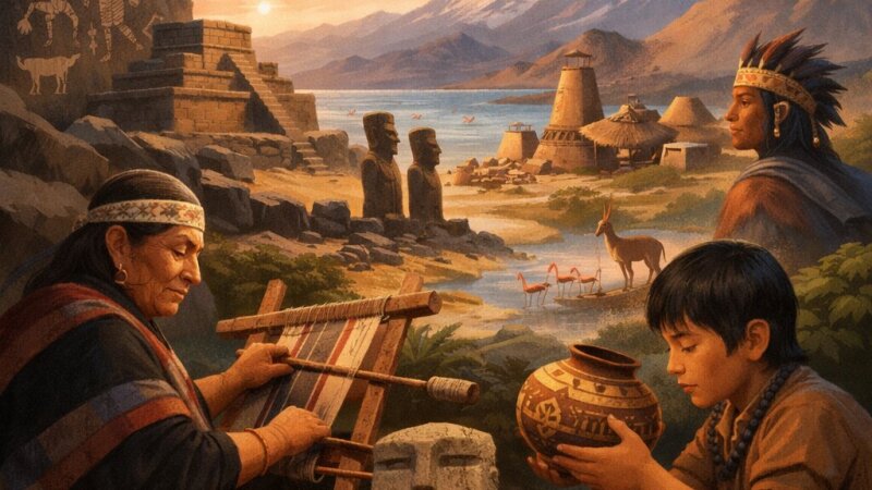 Legado y diversidad de las civilizaciones precolombinas en Chile