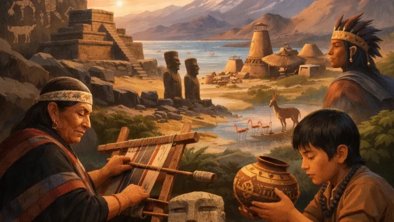 Legado y diversidad de las civilizaciones precolombinas en Chile