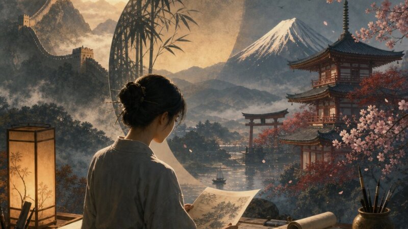 Literatura china y japonesa: tradición, belleza y visión del mundo