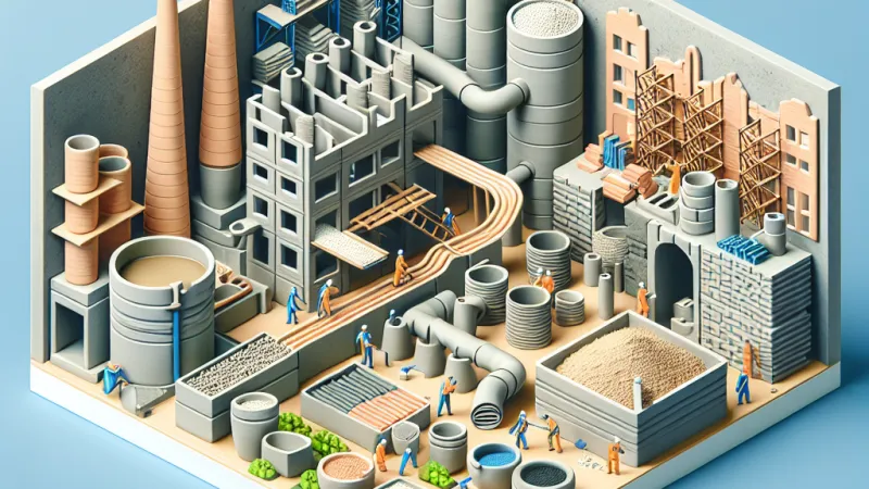 Materiales cerámicos: Proceso de fabricación, propiedades y tipos para la construcción con arcilla