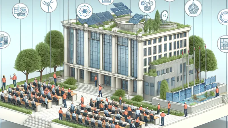 Memoria técnica con un plan de formación para el mantenimiento multitécnico de edificios públicos