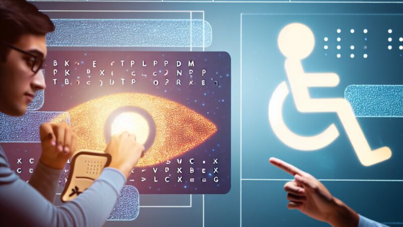 Métodos para comunicarse con un paciente que presenta ceguera