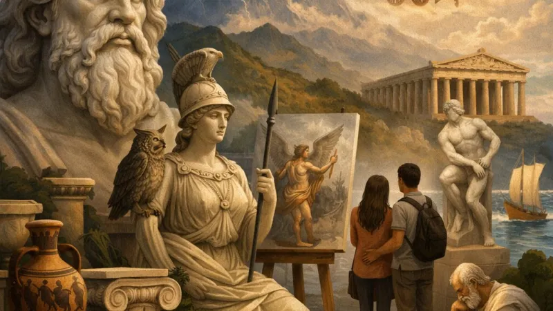 Origen e impacto de la mitología griega en la cultura occidental