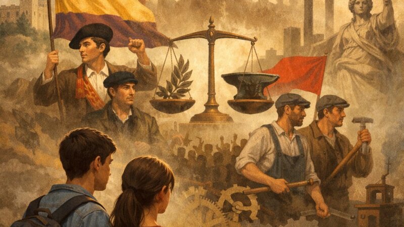 Origen y evolución del nacionalismo y movimientos obreros en España