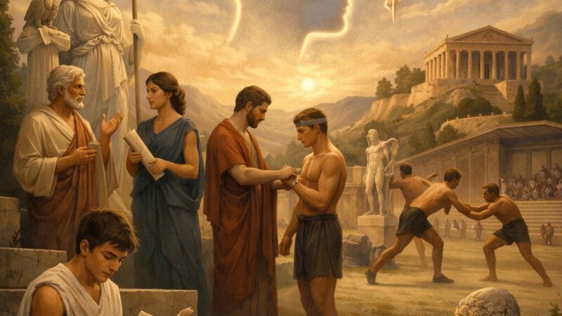 Paideia: La educación integral en la Grecia clásica entre medicina y cultura