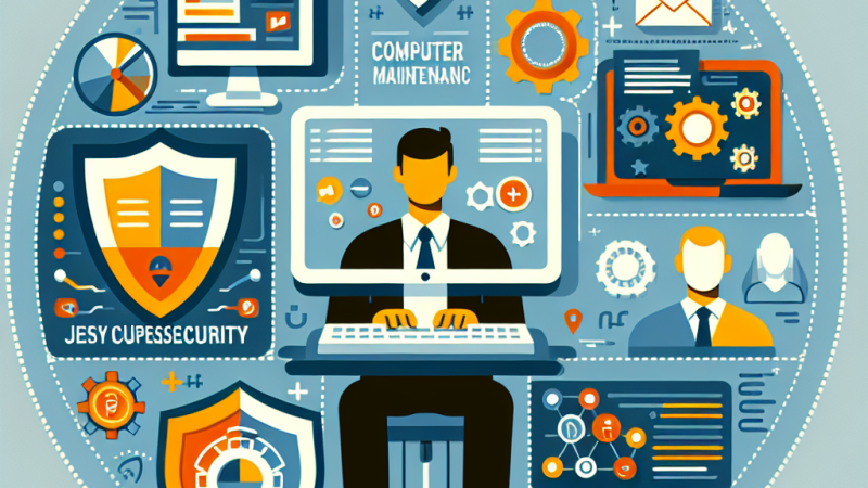Perfil profesional para un currículum: Mantenimiento y reparación de ordenadores, ciberseguridad, programación en Java y experiencia en trabajo en equipo
