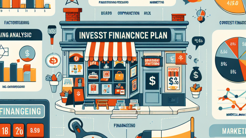 Plan de inversión y financiación para una tienda de merchandising