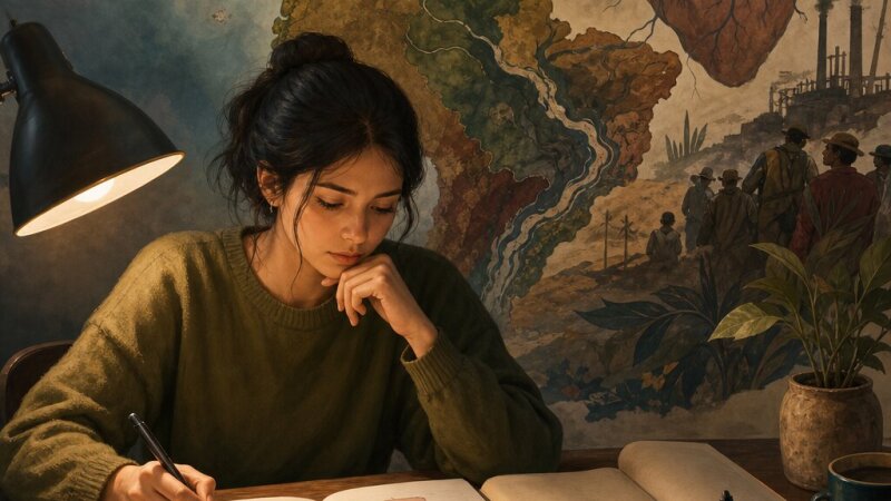 Planificador dinámico para textos argumentativos con "Las venas abiertas