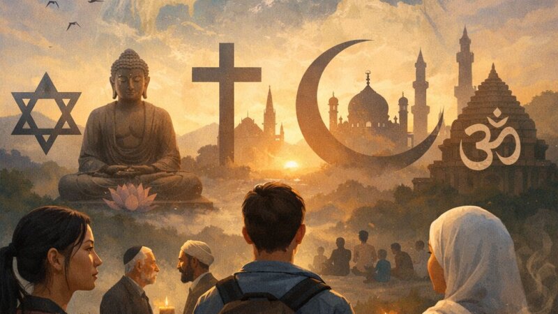 Principales religiones del mundo y su influencia en la sociedad actual