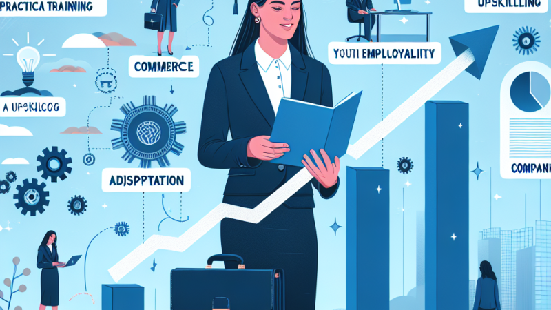 Propuesta para vender un proyecto de formación y capacitación práctica para favorecer el acceso al mercado laboral a grupos de empresas de comercio