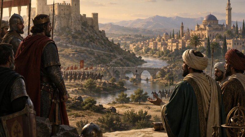 Reinos cristianos y al-Ándalus: poder y política en la Alta Edad Media