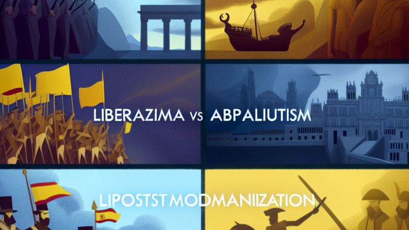 Resumen completo sobre la historia política y social de España en el siglo XIX