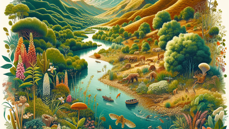 Ribera del Hueznar: Informe completo sobre características hidrológicas, geográficas, ictiofauna y flora asociada.