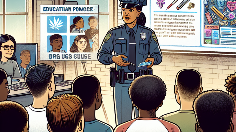 Rol preventivo de la policía en el consumo de drogas por adolescentes en el ámbito escolar